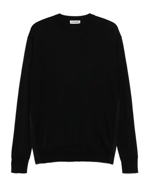 Jil Sander Langärmeliger Pullover in Black für Herren