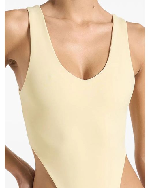 Body Noa con cuello en V Manière De Voir de color Natural