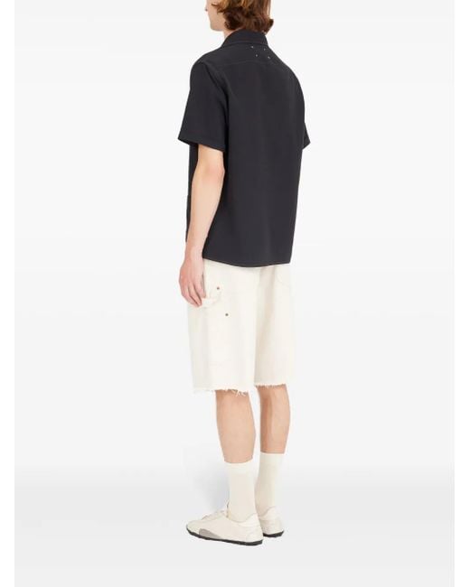 Maison Margiela Black Cotton Shirt for men