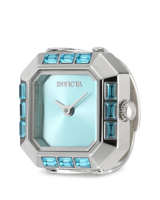 INVICTA WATCH Blue Mini Ring Octagonal 21Mm Watch