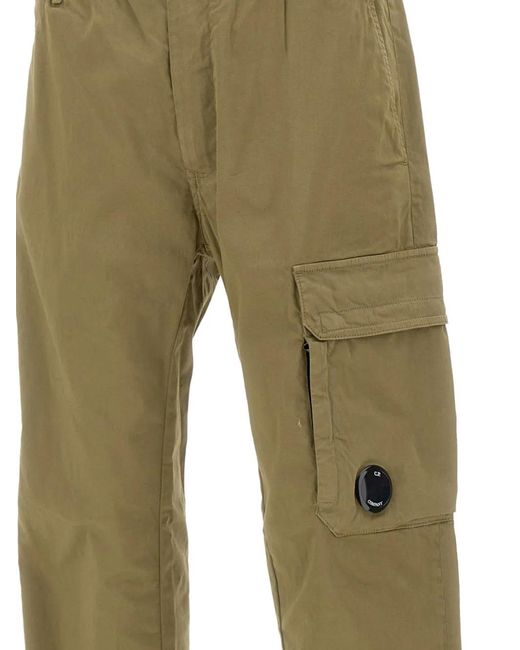 C P Company Green Cargo Trousers for men