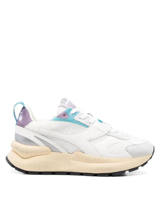 Diadora White Mercury Elite Urban Sneakers
