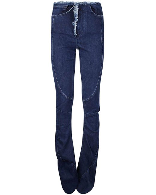 OTTOLINGER Blue Frayed-Edge Jeans