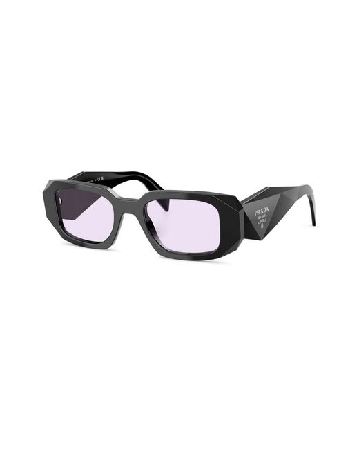 Prada Brown Rectangle Frame Sunglasses