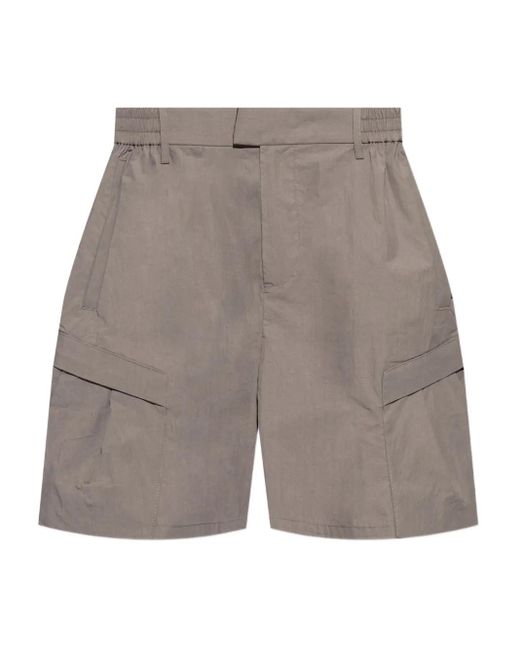 Short À Fermeture Dissimulée Represent pour homme en coloris Gray