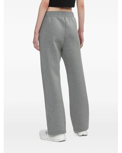 A Bathing Ape Gray Logo Patch Trousers