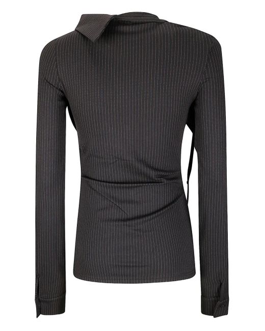 Top a rayas diplomáticas OTTOLINGER de color Black