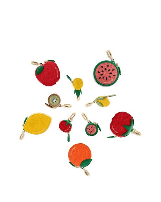 Maison De Sabre Red The Sabrémoji Fruit Coin Purse