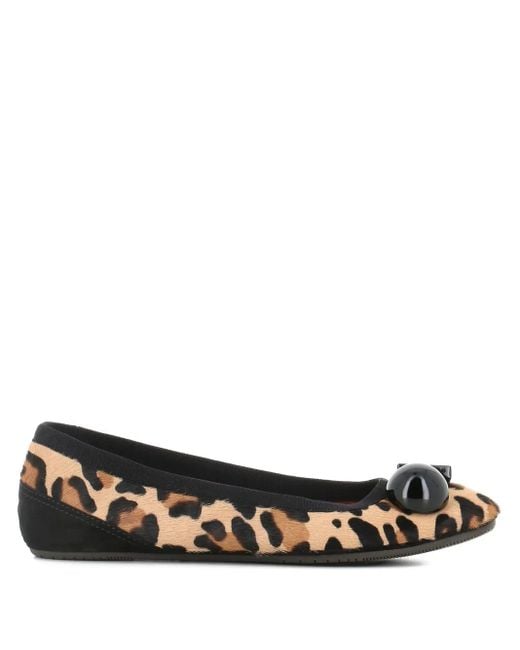 Dove Nuotano Gli Squali Natural Becky Ballet Flats