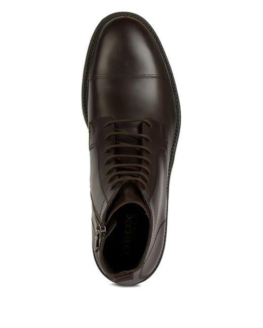 Geox Black Tiberio Boots for men