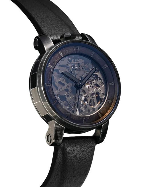 Fob Paris Blue Leather Torch 36Mm