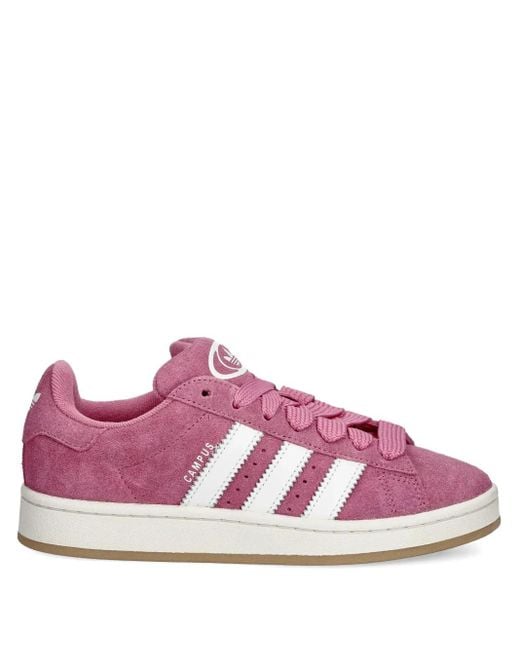 adidas Campus 00S Stripe Sneakers in Pink | Lyst