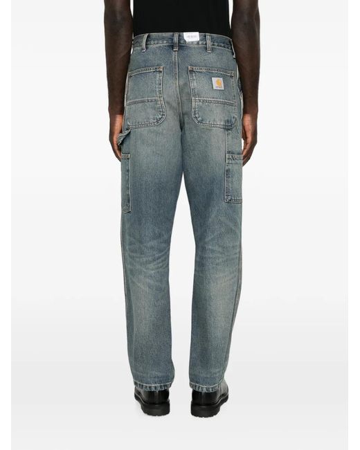 Carhartt Blue Single Knee Jeans for men