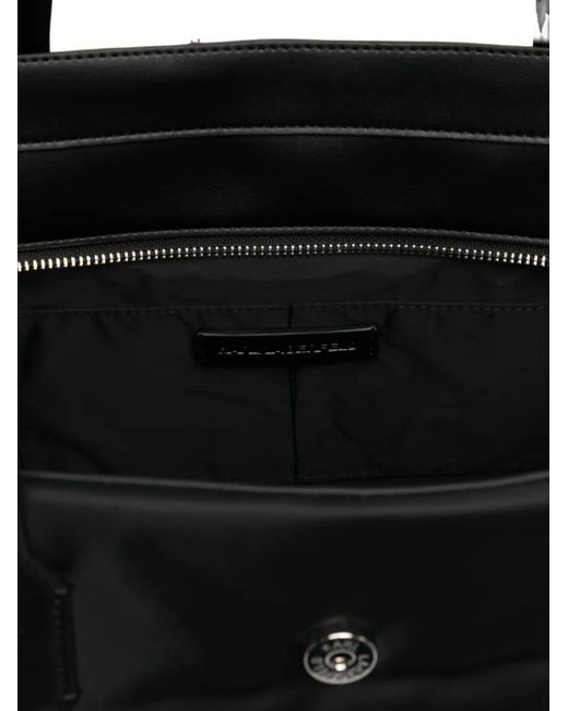 Karl Lagerfeld Black Ksignature Tote Bag