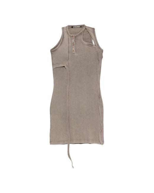 OTTOLINGER Geribbelde Jurk in het Gray