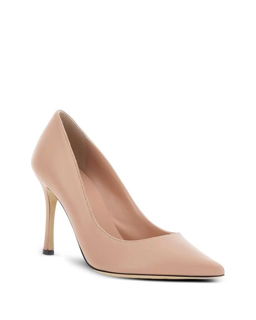 Pollini Pink Pointed Pumps
