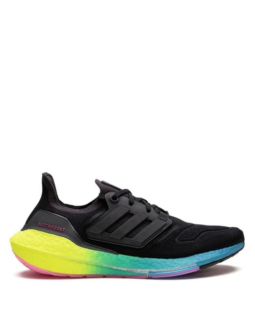 Adidas Green Ultraboost 22 Low-Top Sneakers