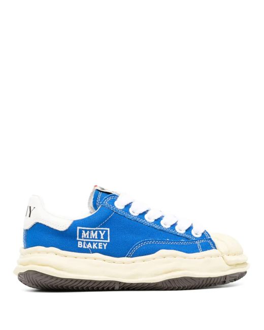 Maison Mihara Yasuhiro Blue Blakey Trainers for men