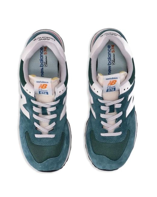New Balance Green 574 Sneakers