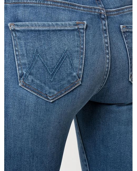 Mother Flared Jeans in het Blue