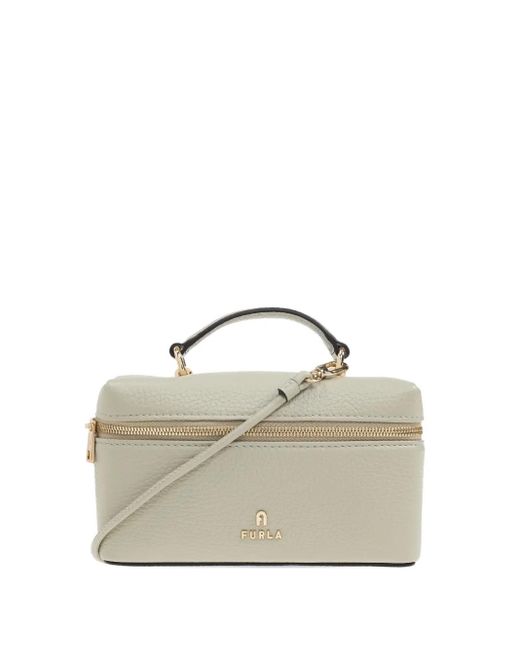 Furla White Leather Mini Bag