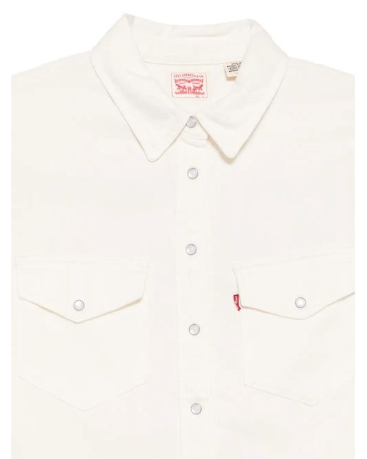 Levi's White Pocket Shirt