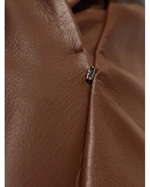 Sportmax Brown High-Waist Trousers