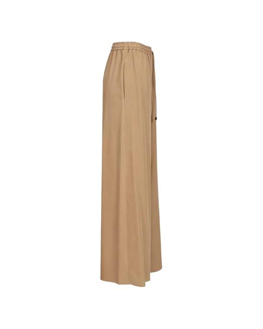 Max Mara Natural Genero Drawstring Trousers