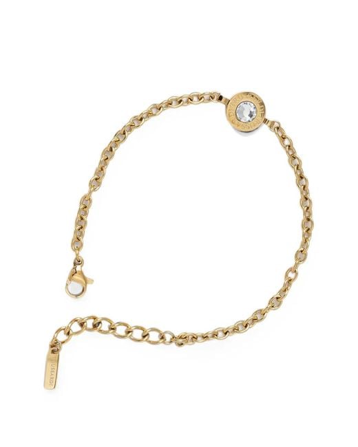 Trussardi Metallic T-Logo Bracelet