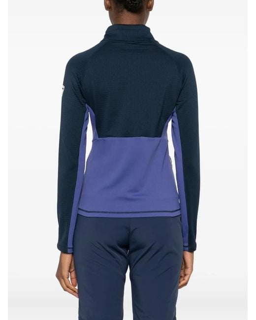 Rossignol Blue Blackside Zip-Up Jacket