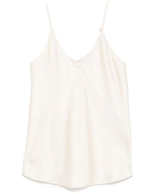 Liu Jo サテン タンクトップ White