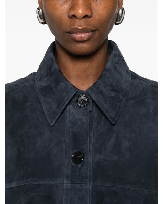 Arma Blue Button-Up Jacket