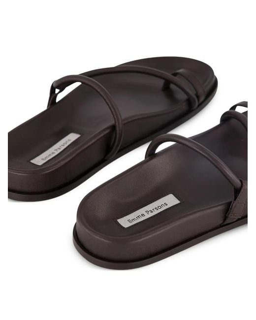 Emme Parsons White Slip-On Sandals