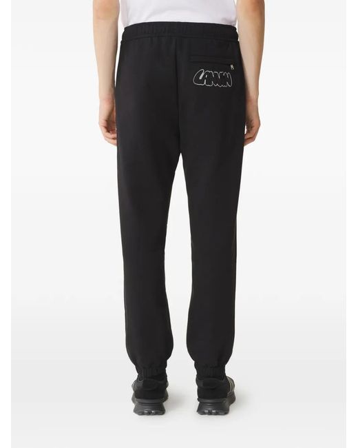 Lanvin Blue Logo-Appliqué Track for men