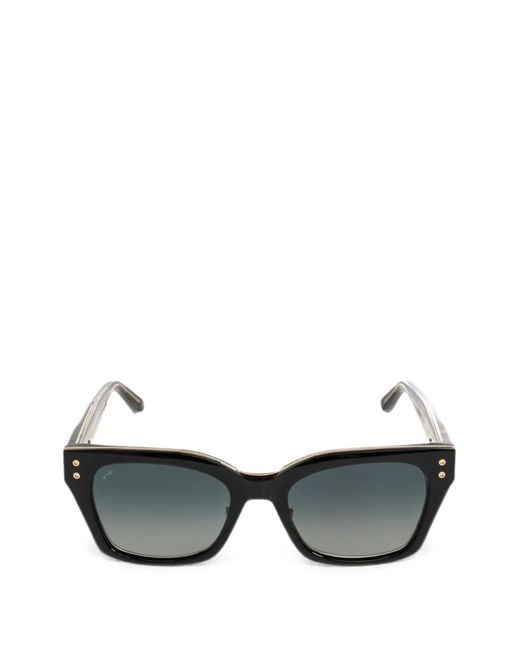 Leisure Society Gray Salina Square-Frame Sunglasses