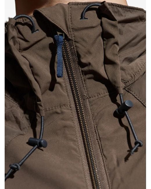 Rethinkit Studios Brown Hooded Zip-Front Jacket