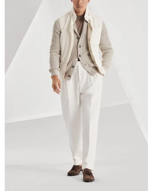 Brunello Cucinelli Gray Sweaters for men