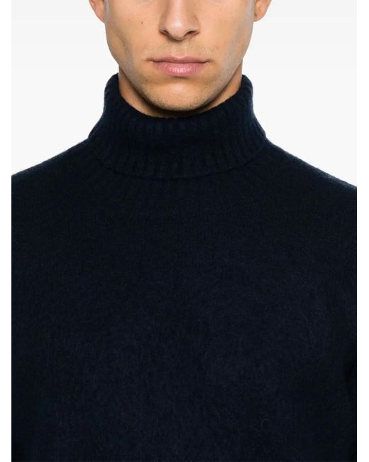 Drumohr Klassischer Pullover in Blue für Herren