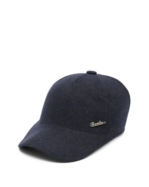 Borsalino Blue Timothee Wool-Felt Cap for men