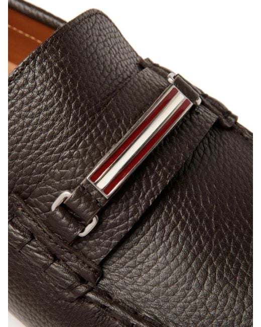 Bally Brown Pilot Loafers for men