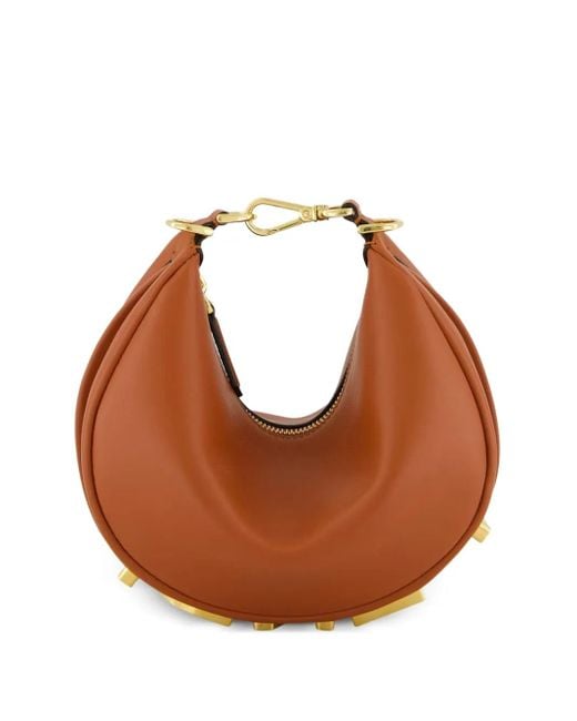 Fendi フェンディグラフ ショルダーバッグ ミニ Brown