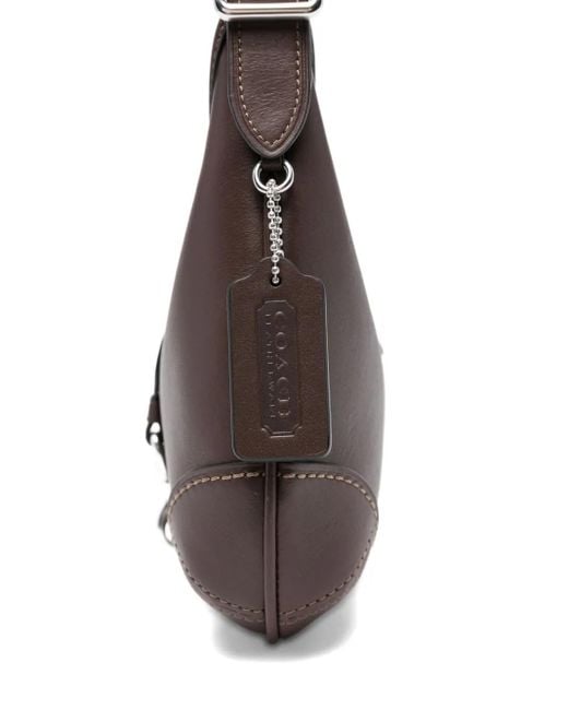 Borsa A Spalla Hamptons di COACH in Brown