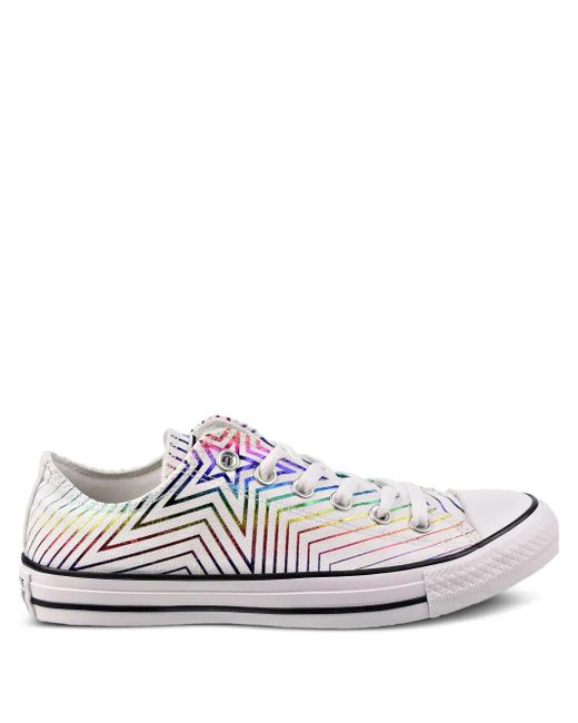 Converse White Chuck Taylor All Star Ox "All Of The Stars