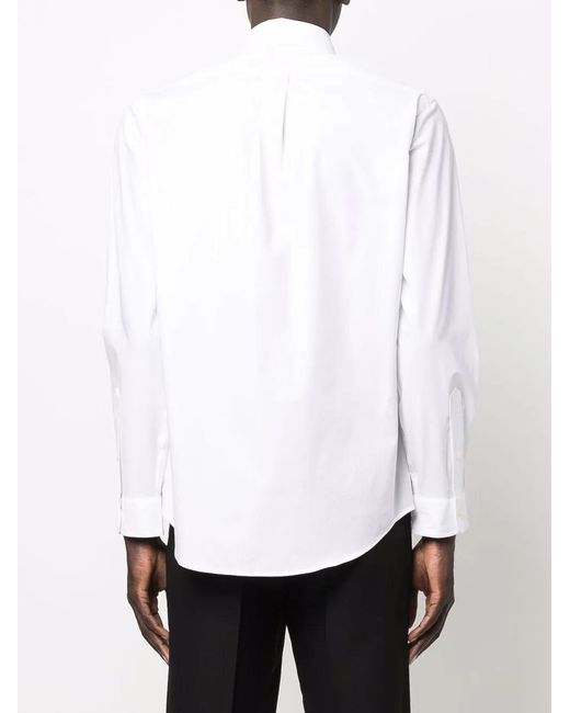 Polo Ralph Lauren White Polo Pony Button-Down Shirt for men