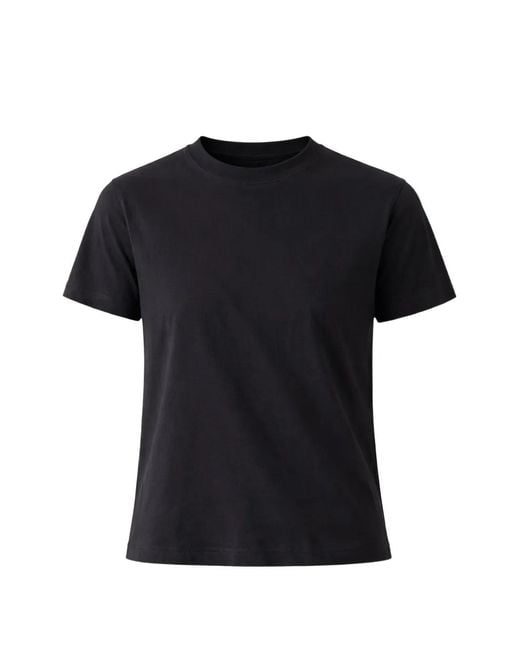 Patrick Assaraf Black Cotton T-Shirt