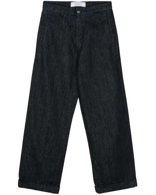 Societe Anonyme Blue Oxford-Jeans aus Baumwolle