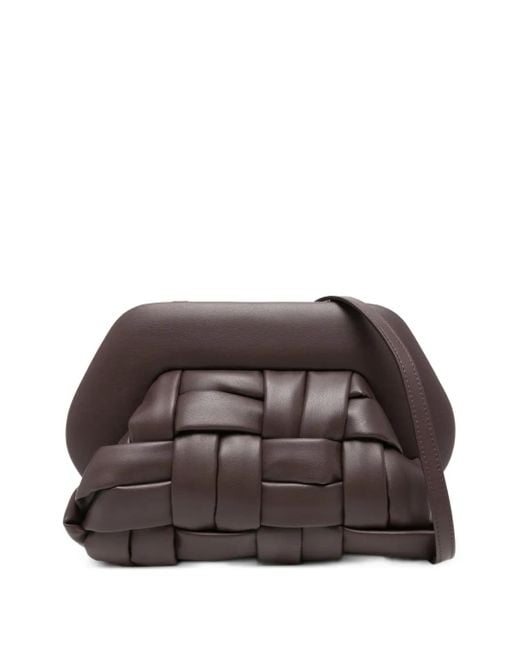 THEMOIRÈ Brown Flap Satchel