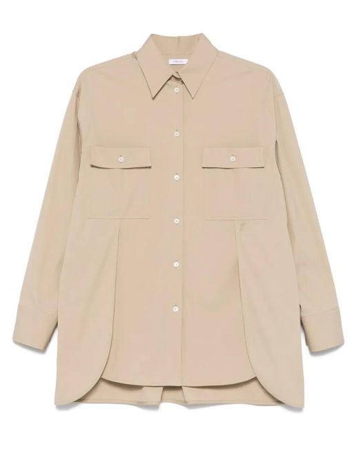 Ferragamo ロゴ シャツ Natural