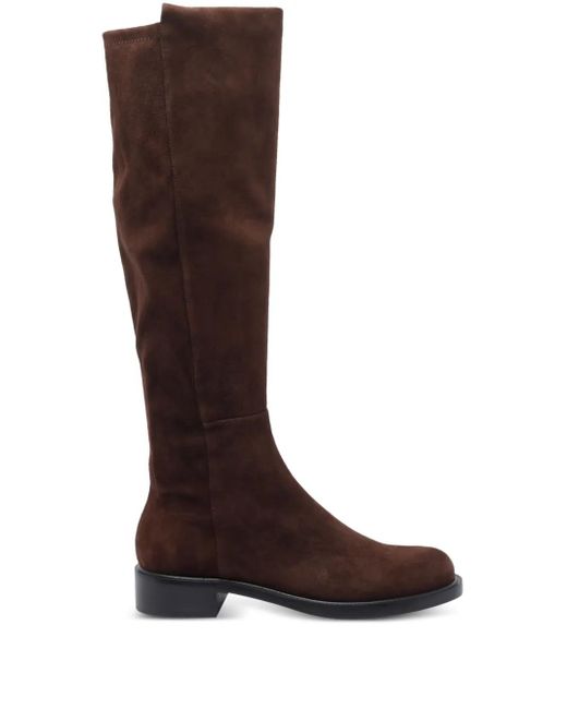 Stuart Weitzman Brown Gisele Suede Boots