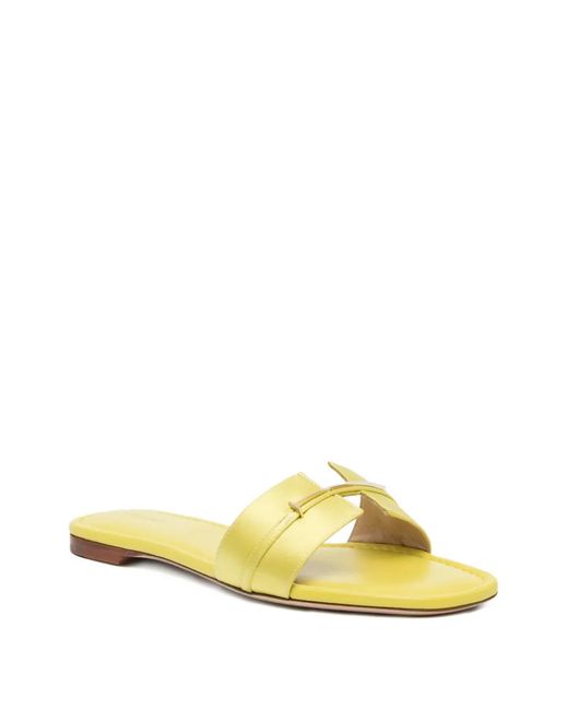 Tom Ford Yellow Logo Sandals